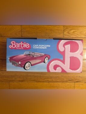 AMC Barbie Movie Pink Convertible Popcorn Car